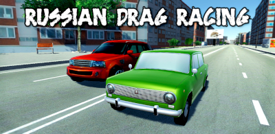 Russian Drag Racing mobile game logo