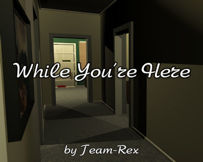 While You're Here game logo
